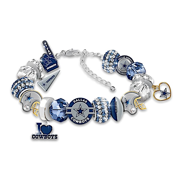 Fashionable Fan NFL Dallas Cowboys Women's Charm Bracelet