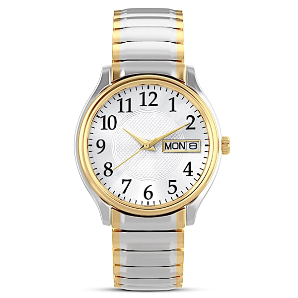 Classic Daytimer Personalized Men's Dress Watch - Personalized Jewelry