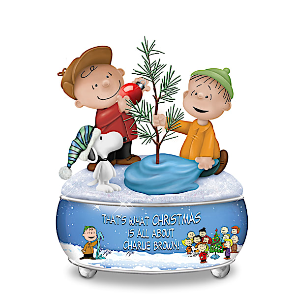 A Charlie Brown Christmas Sculptural Music Box