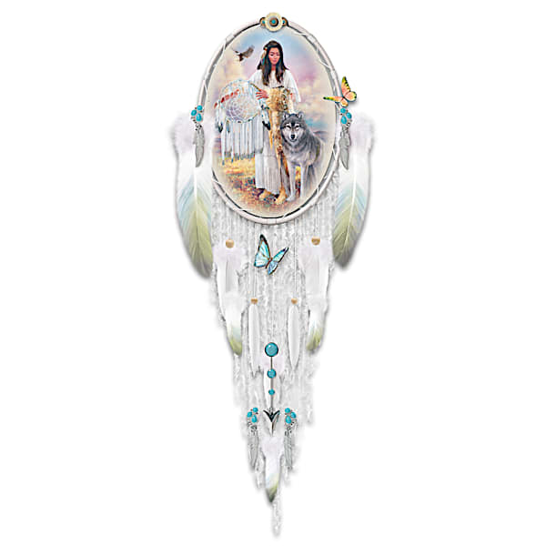 Russ Docken Native American-Inspired Peace Dreamcatcher Wall Decor