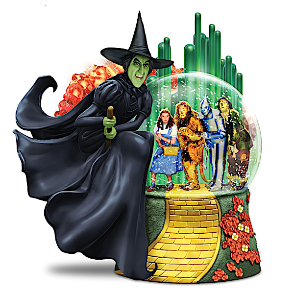 I'll Get You My Pretty THE WICKED WITCH OF THE WEST Glitter Globe