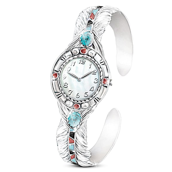 Sedona Sky Native American-Inspired Women's Cuff Watch