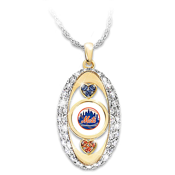 For The Love Of The Game New York Mets Pendant Necklace