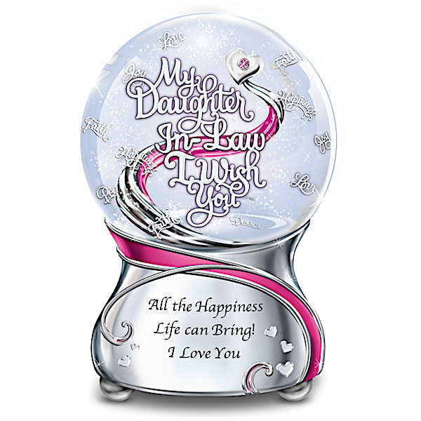 My Daughter-In-Law, I Wish You Glitter Globe