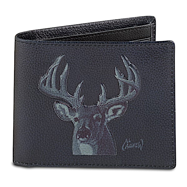 10-Point Buck Men's RFID Blocking Leather Wallet