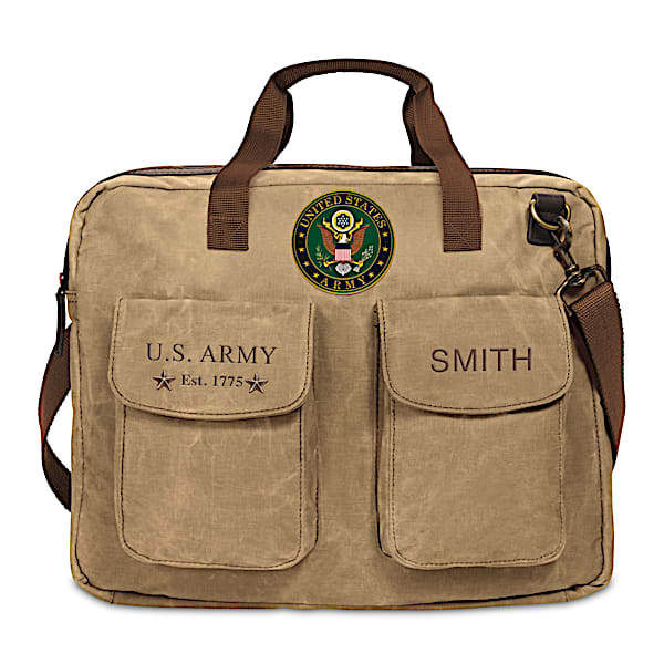 U.S. Army Personalized Messenger Tote Bag