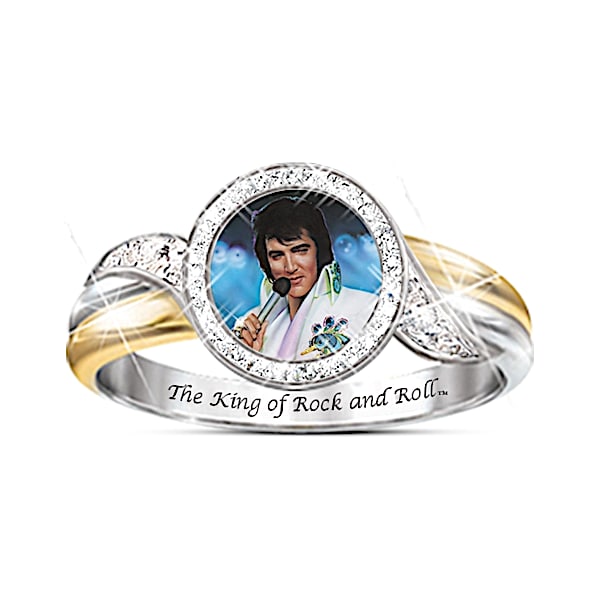 Embrace The King Elvis Presley Ring