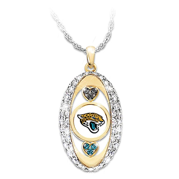For The Love Of The Game NFL Jacksonville Jaguars Women's Necklace