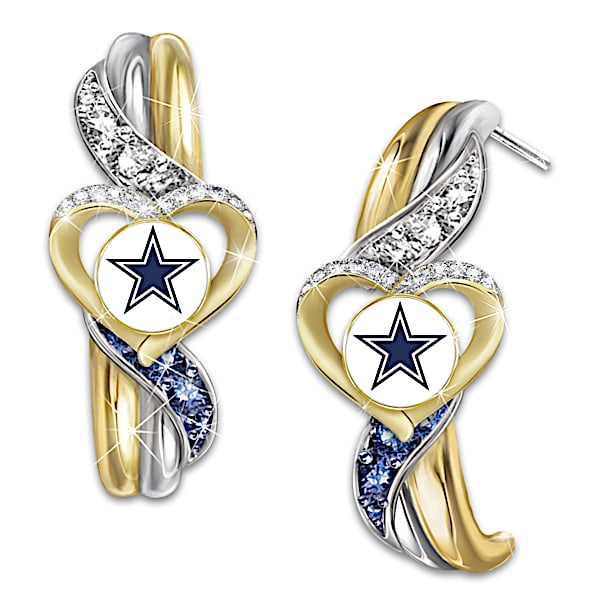 Dallas Cowboys Pride Women's Pierced Earrings