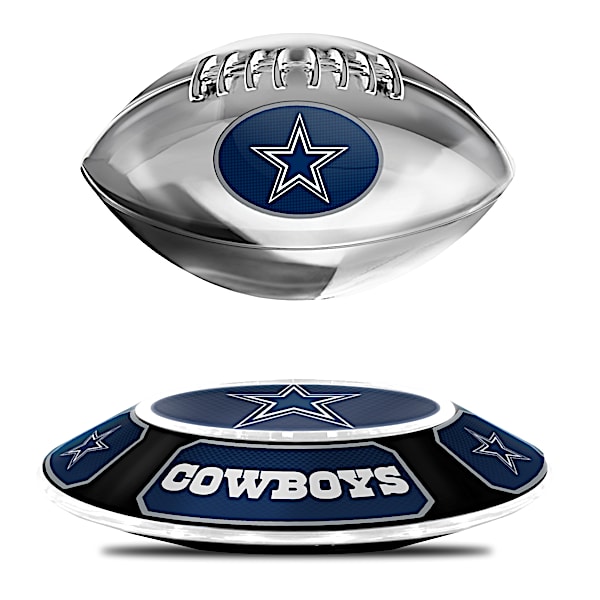 Dallas Cowboys NFL Illuminated Levitating Football