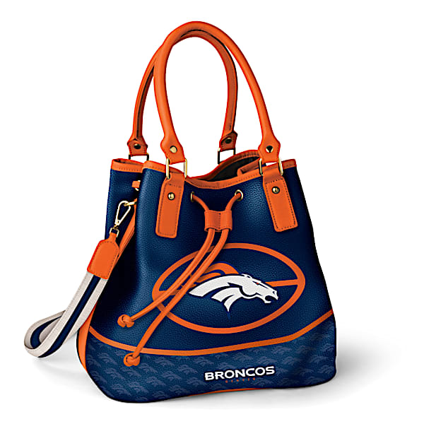 Denver Broncos Women's NFL Bucket-Style Handbag