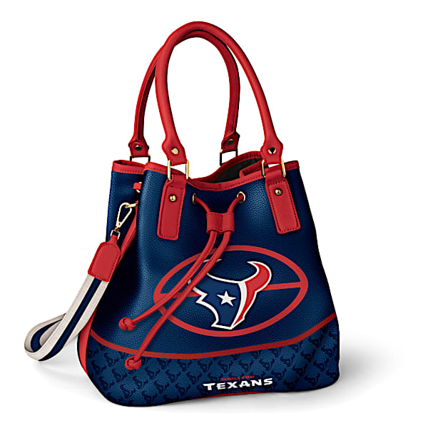 Houston Texans Women's NFL Bucket-Style Handbag