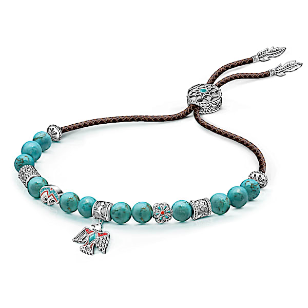 Sacred Spirit Women's Turquoise Bolo Bracelet