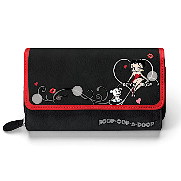 Betty Boop Women's Tri-Fold Wallet