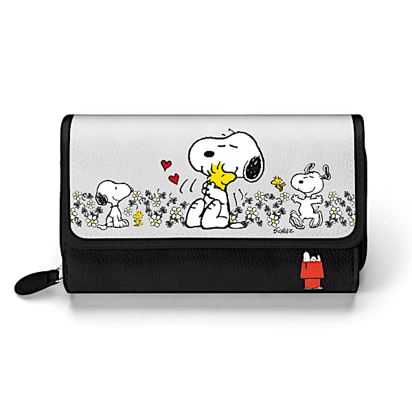 PEANUTS Happiness Is Friendship Women's Tri-fold Wallet