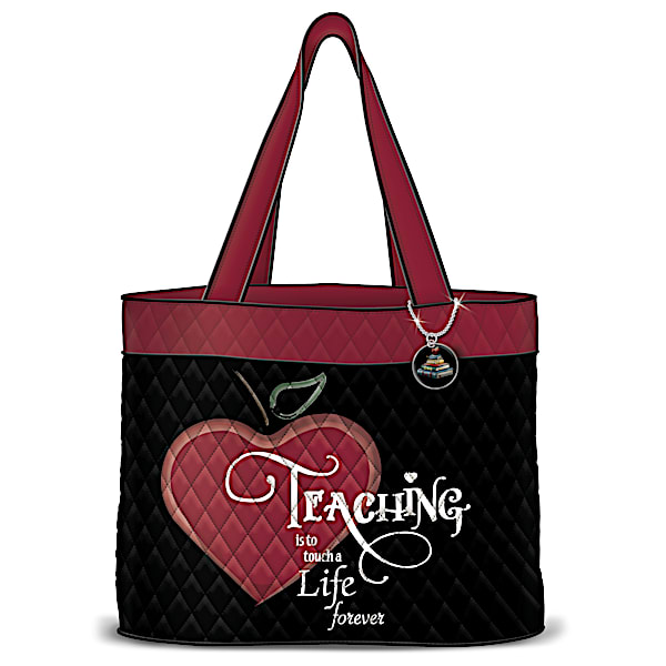 To Touch A Life Forever Women's Quilted Tote Bag