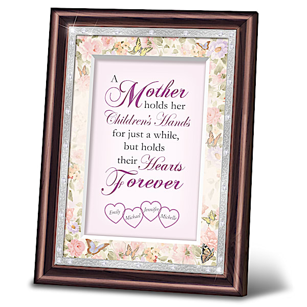 A Mother's Love Personalized Heirloom Poem Frame