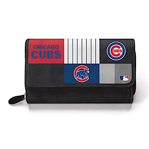 For The Love Of The Game Chicago Cubs Women's MLB Fashion Wallet