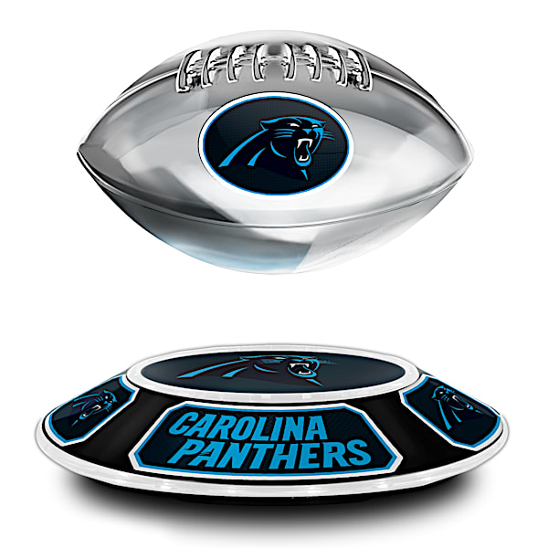 Carolina Panthers Levitating NFL Football