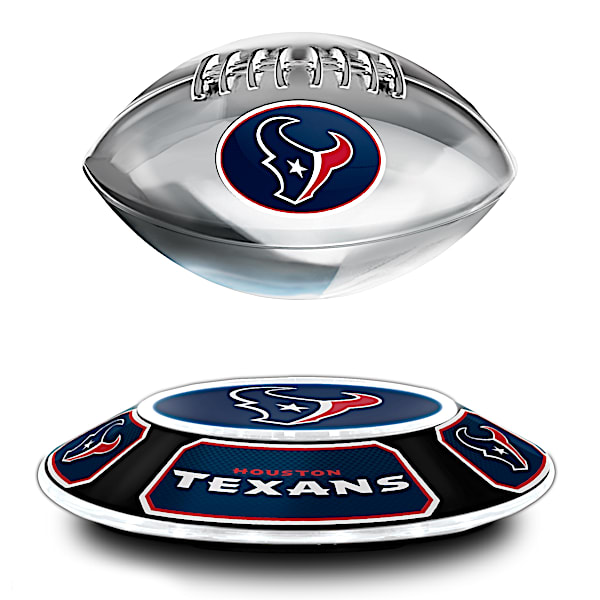 Houston Texans Levitating NFL Football