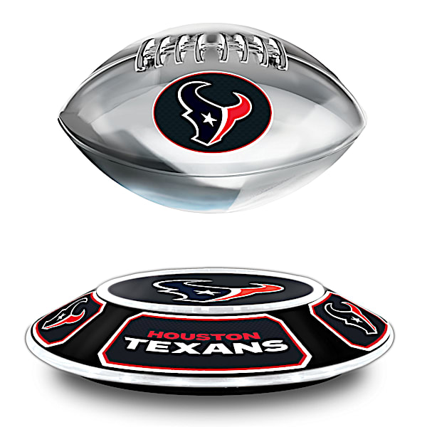 Houston Texans Levitating NFL Football