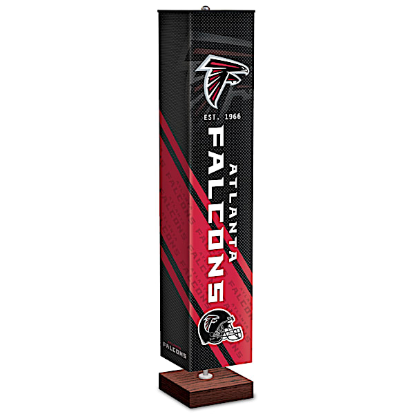 Atlanta Falcons NFL Floor Lamp With Foot Pedal Switch