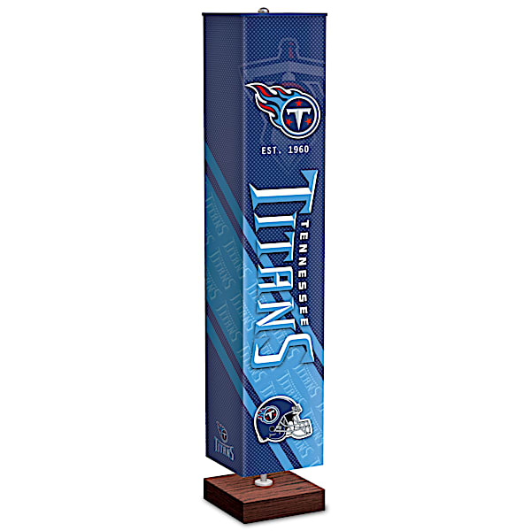 Tennessee Titans NFL Floor Lamp With Foot Pedal Switch