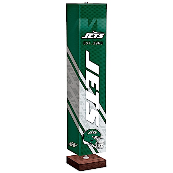 New York Jets NFL Floor Lamp With Foot Pedal Switch