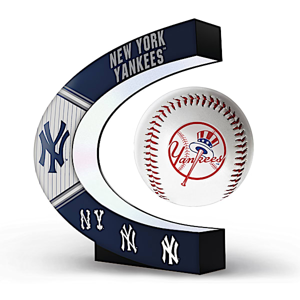 New York Yankees MLB Levitating Baseball Sculpture