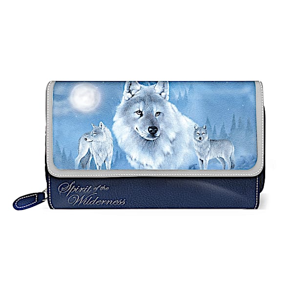 Eddie LePage Spirit Of The Wilderness Trifold Wallet