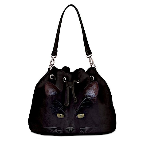 MystiCool Cat Women's Cat-Themed Fleece Handbag