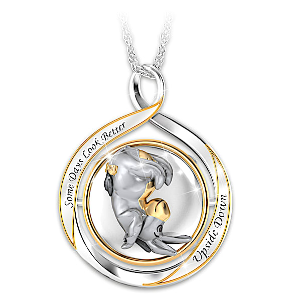 Disney Eeyore Some Days &#133; 2-in-1 Flip Necklace