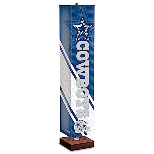 NFL Team Floor Lamp With Foot Pedal Switch
