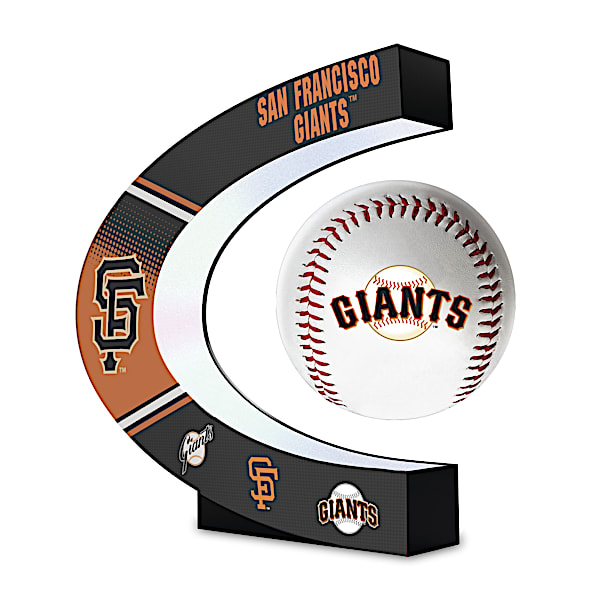 San Francisco Giants Levitating MLB Baseball Sculpture