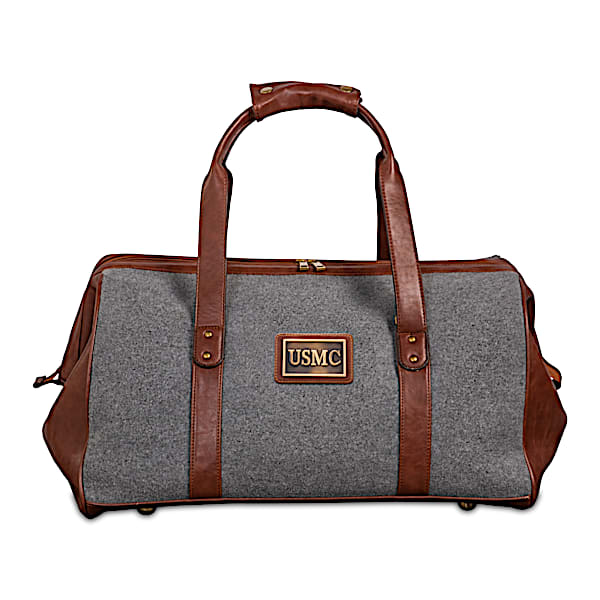 USMC Pride Widemouth Duffel With Bronze-Finish Plaque