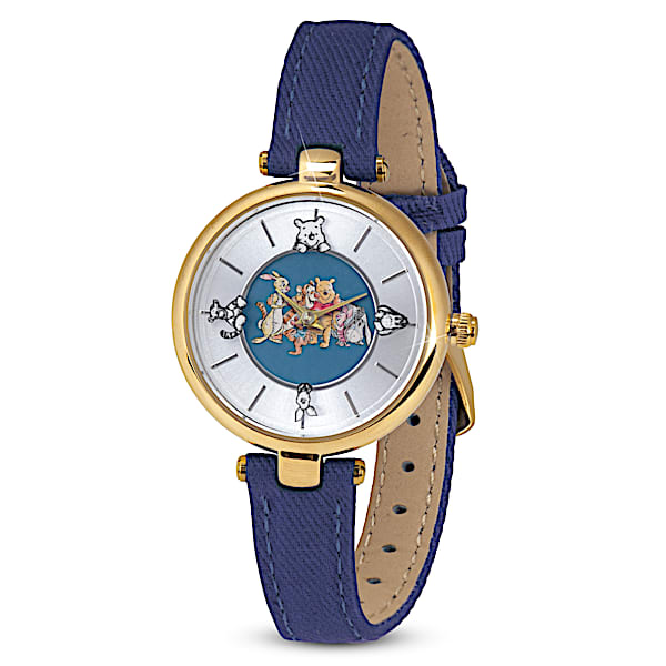 Disney Winnie The Pooh Time For Friends Women's Rotating Watch