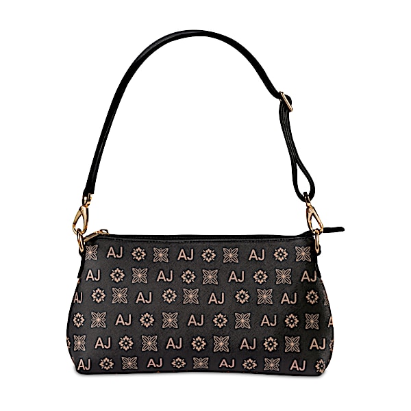 Personalized Handbag With Your Initials In Designer Pattern