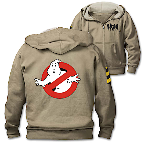 Ghostbusters Men's Hoodie With Embroidered Patches