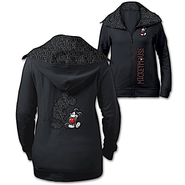 Disney Forever Mickey Mouse Cotton-Blend Women's Hoodie