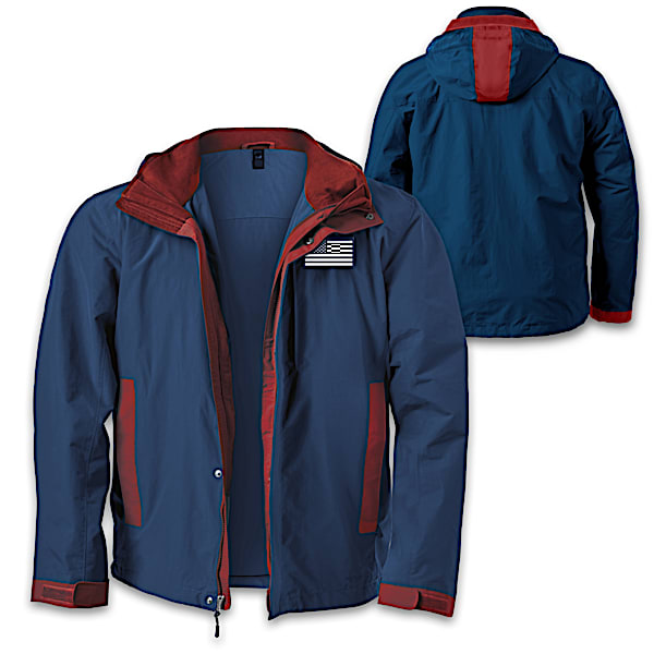 United We Stand 3-In-1 Convertible Men's Jacket