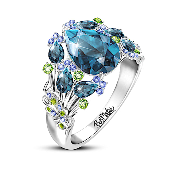 Bob Mackie Majestic Beauty Diamonesk Ring