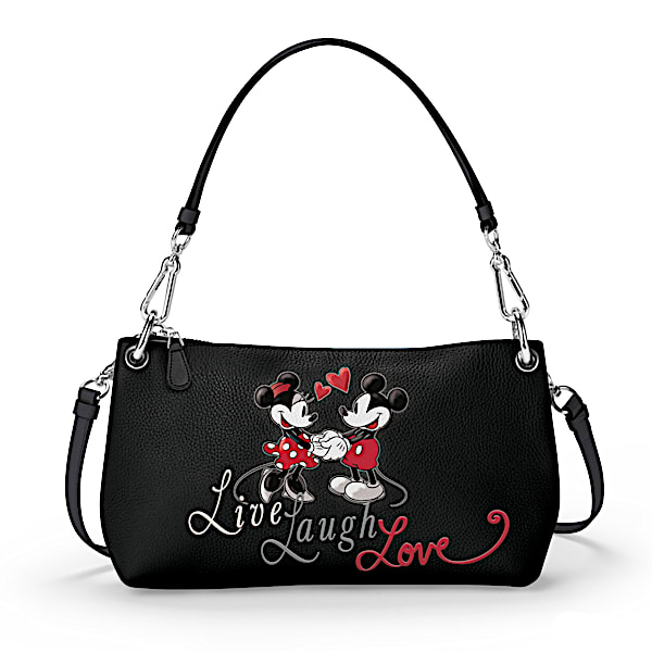Live, Laugh, Love Disney Handbag That Can Be Worn 3 Ways