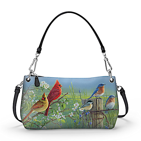 James Hautman Spring Serenade Handbag Can Be Worn 3 Ways