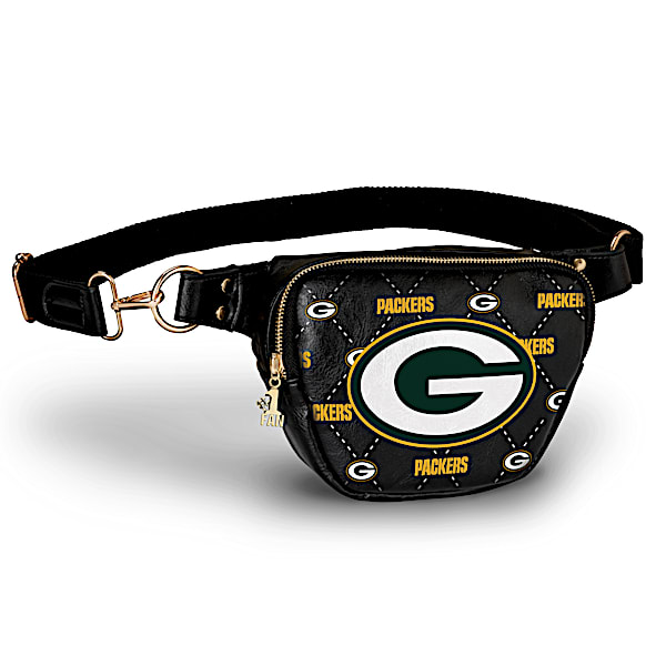 Packers Belt Bag With #1 Fan Charm & Adjustable Strap