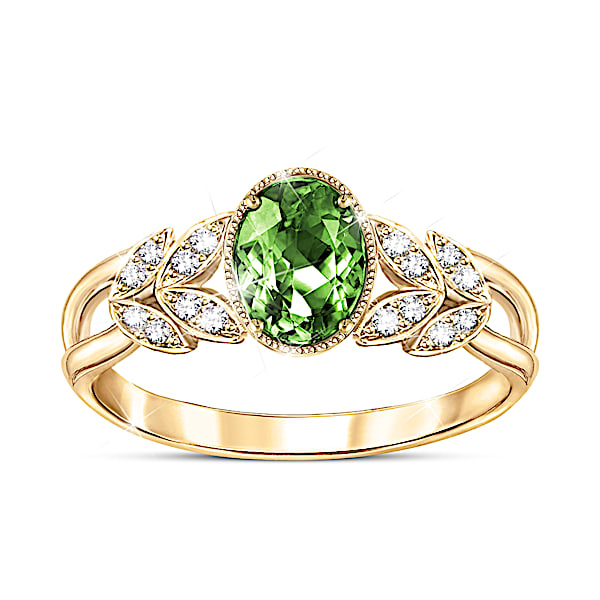 Splendor Of Nature Helenite Ring