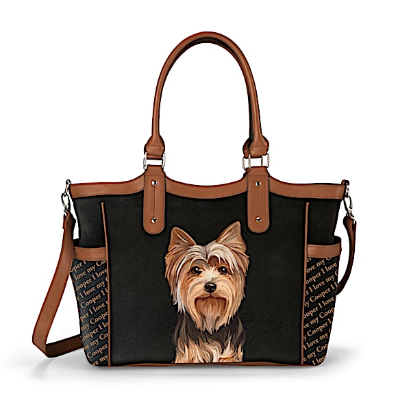 Personalized Designer-Style Dog Tote Bag: Choose Your Breed