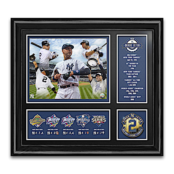 Derek Jeter: All-Time Great MLB Framed Wall Decor