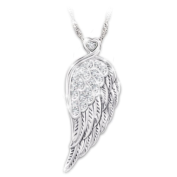 Guardian Angel Necklace For Daughters With Personalized Poem