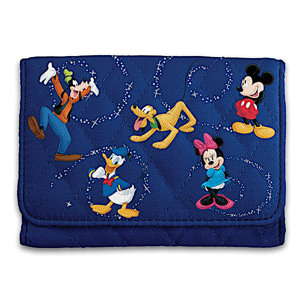 Disney Mickey Mouse & Friends RFID Blocking Trifold Wallet