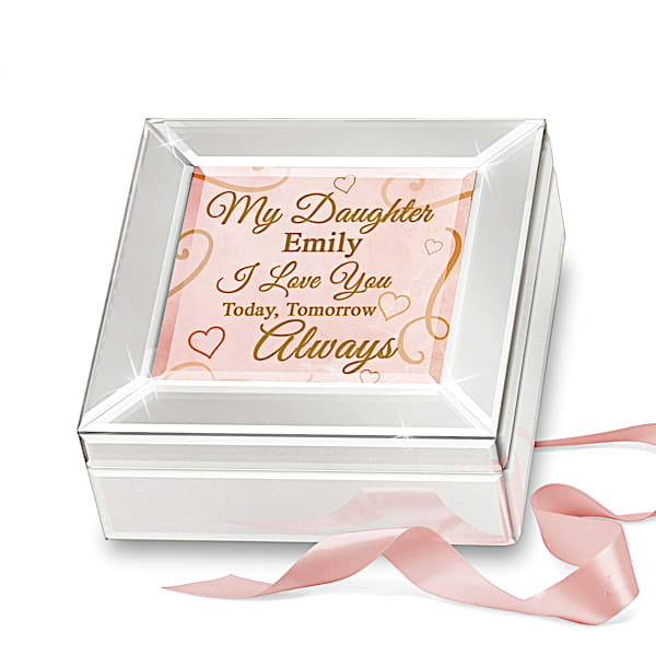Glass Music Box Personalized For Your Daughter